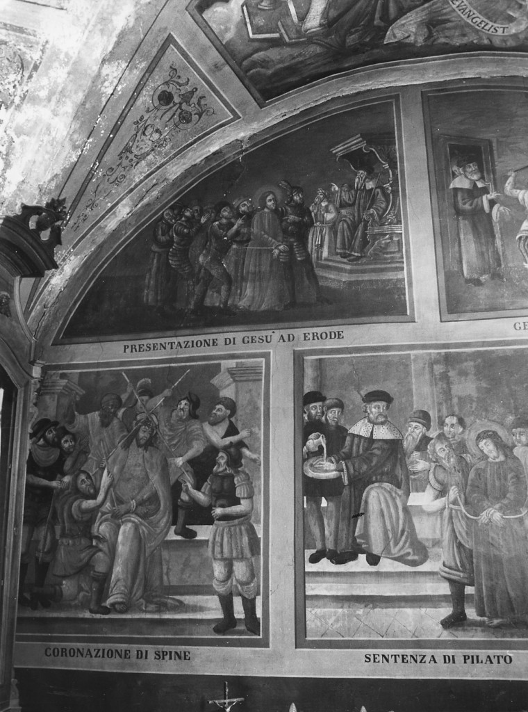 Cristo davanti a Erode (dipinto) - ambito Italia centrale (sec. XVI)