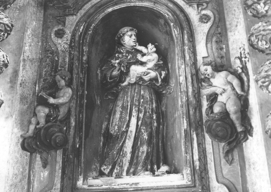 Sant'Antonio (rilievo, opera isolata) - bottega abruzzese (sec. XVII)