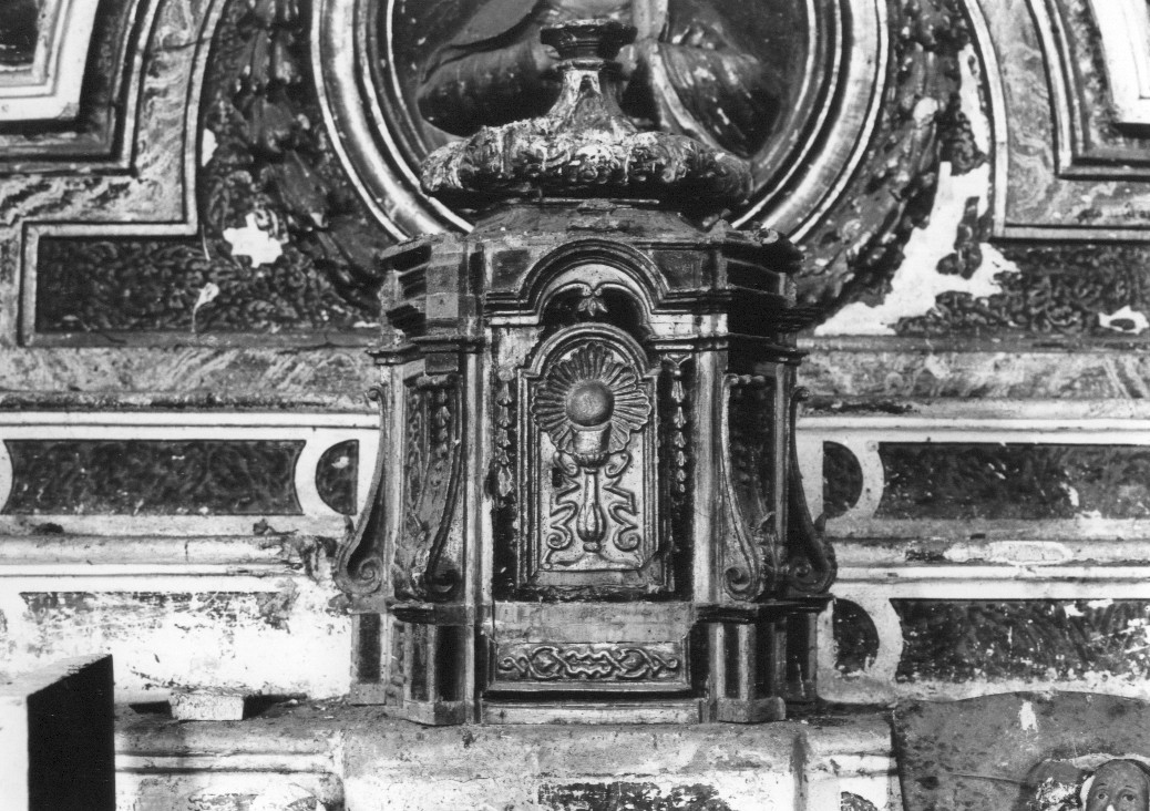 tabernacolo, opera isolata - bottega abruzzese (sec. XVII)