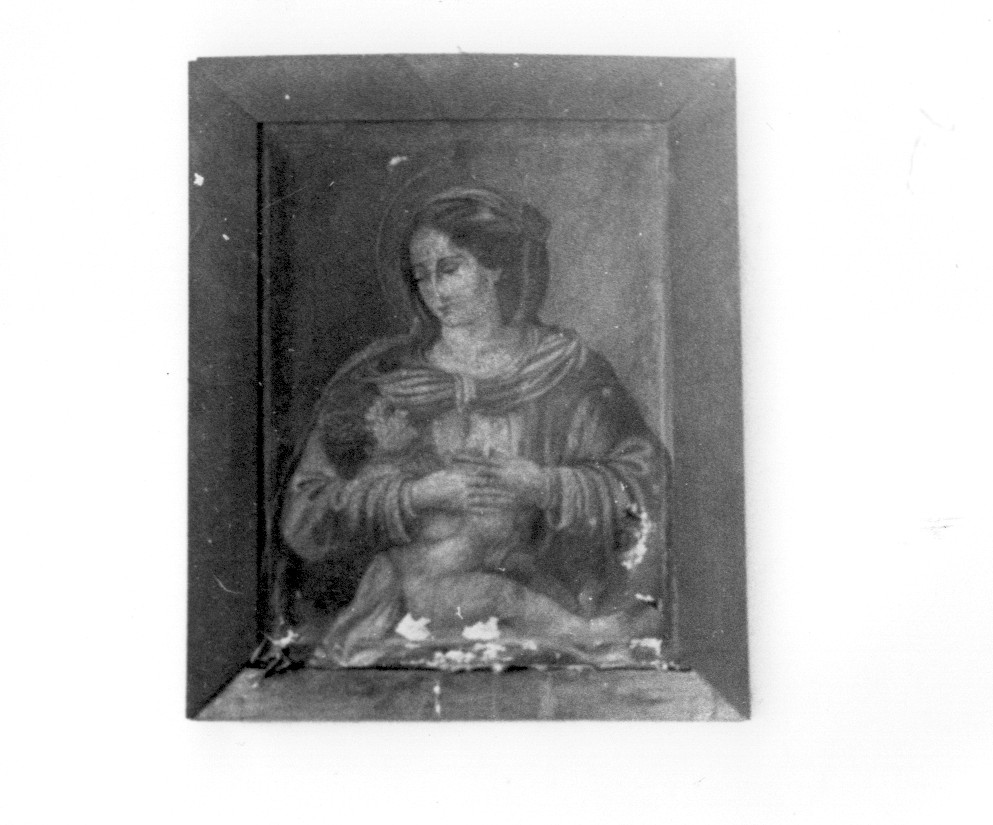Madonna con Bambino (dipinto) - ambito Italia centrale (sec. XIX)