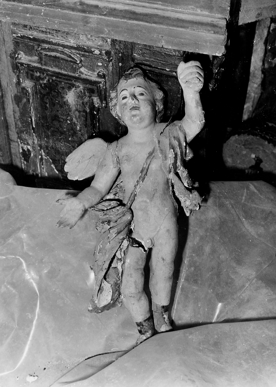 ANGELO (statuetta) - bottega Italia centrale (sec. XVII)
