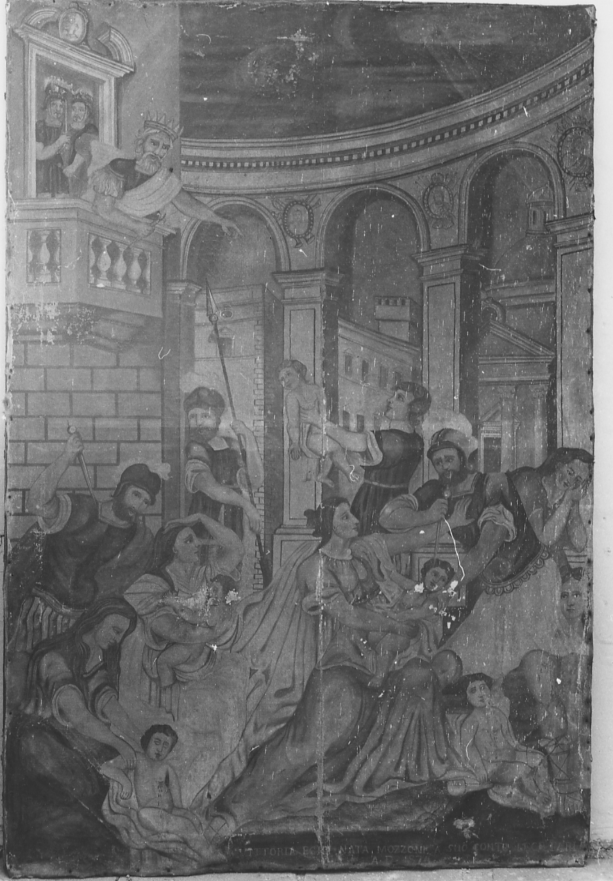 STRAGE DEGLI INNOCENTI (dipinto, opera isolata) - bottega Italia centrale (sec. XIX)