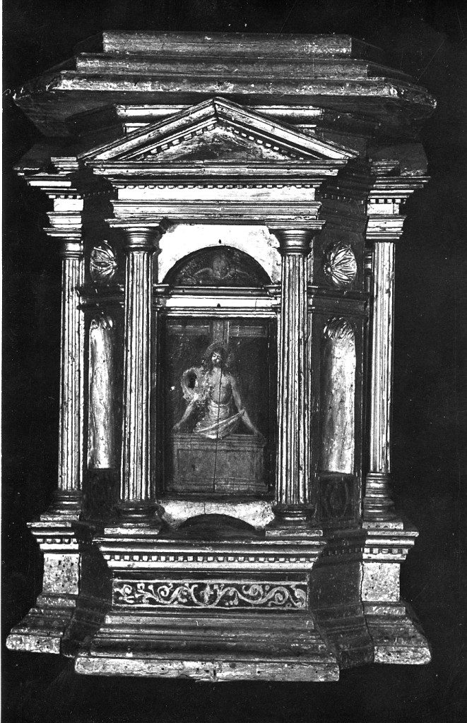 Cristo Redentore (sportello di tabernacolo) - ambito abruzzese (sec. XVII)