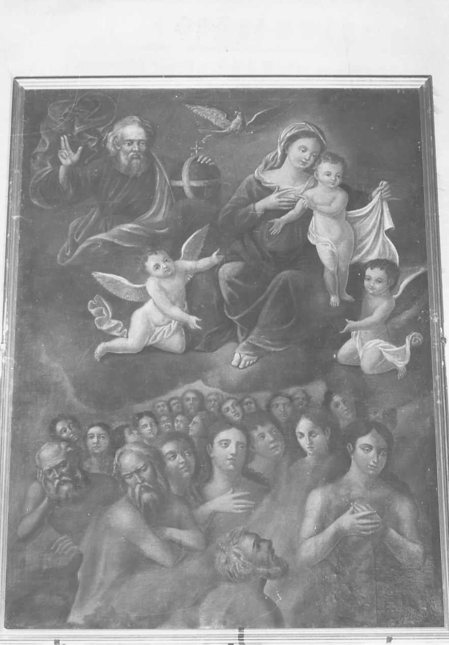 MADONNA DEL CARMELO (dipinto, opera isolata) - ambito Italia centrale (sec. XVIII)