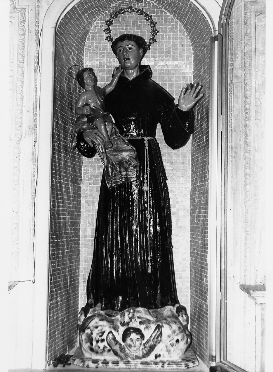Sant'Antonio da Padova (statua processionale) - bottega Italia centrale (sec. XX)