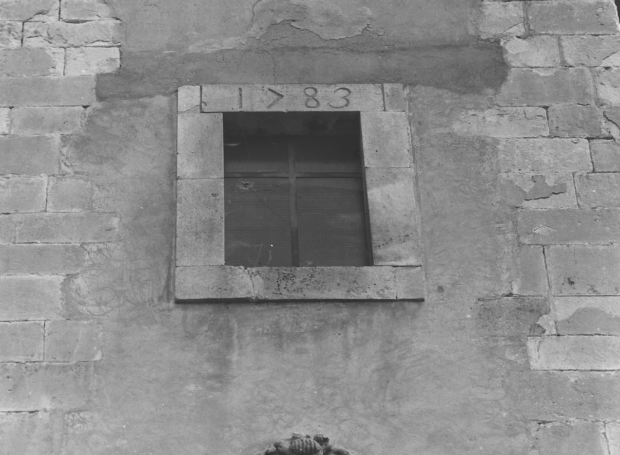 finestra - bottega Italia centrale (seconda metà sec. XVIII)