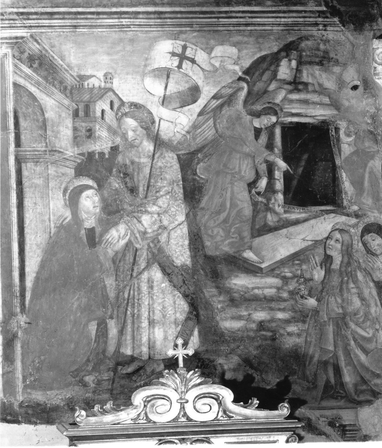 Resurrezione di Cristo (dipinto) di Francesco di Paolo da Montereale (inizio sec. XVI)