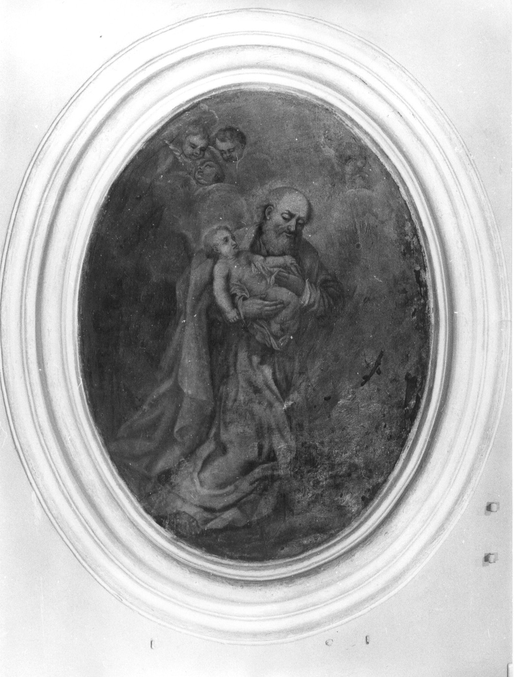S.Giuseppe con il Bambino (dipinto) - ambito abruzzese (sec. XIX)