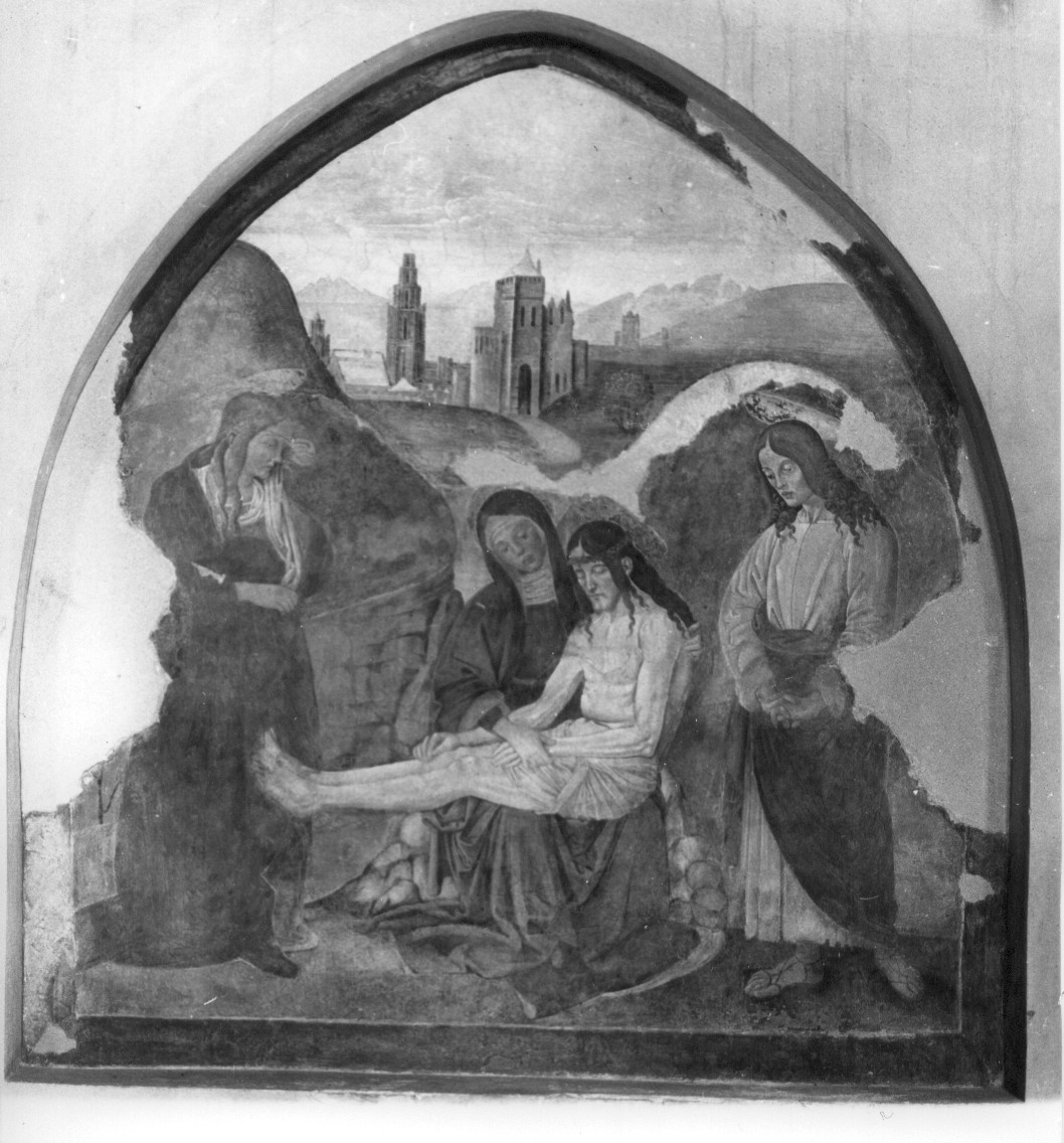 Pietà (dipinto) - ambito abruzzese (sec. XVI)