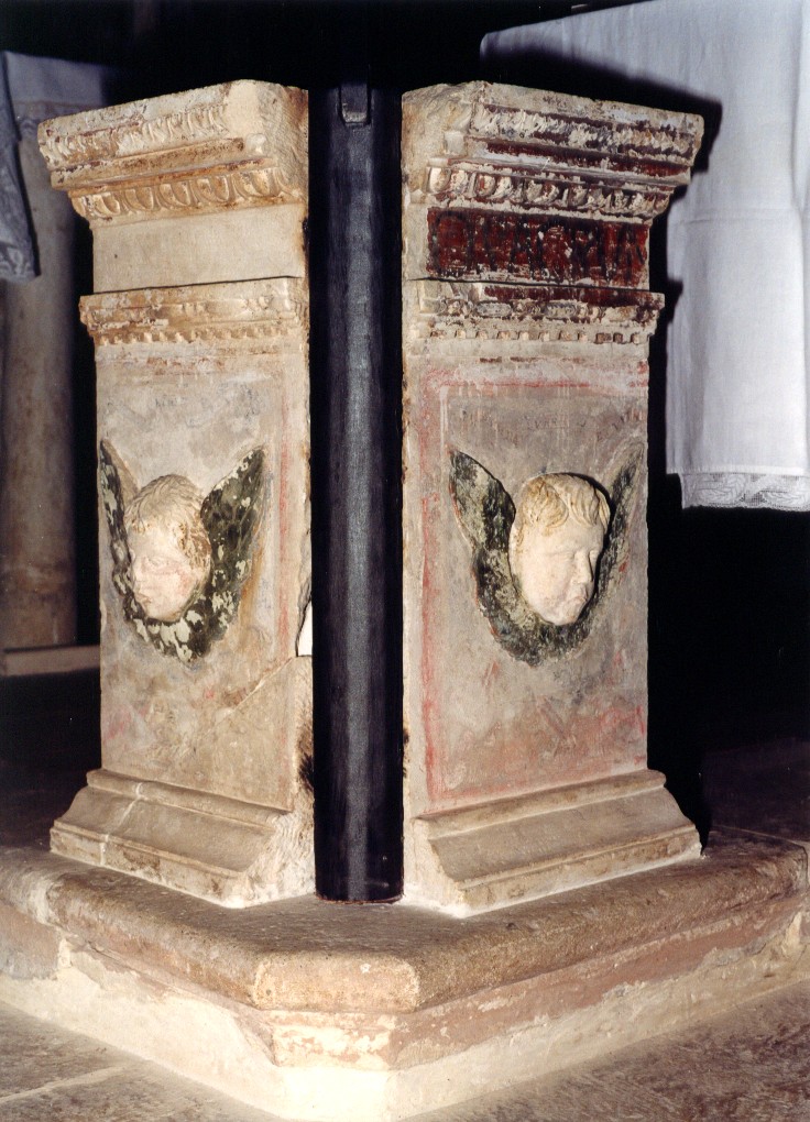 balaustrata, frammento - ambito Italia centrale (sec. XVI)