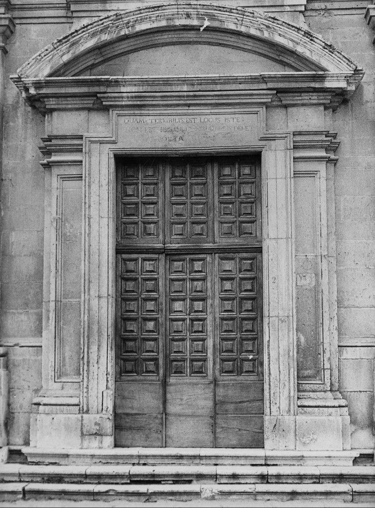 portale di Porreca - bottega Italia centrale (sec. XVIII)