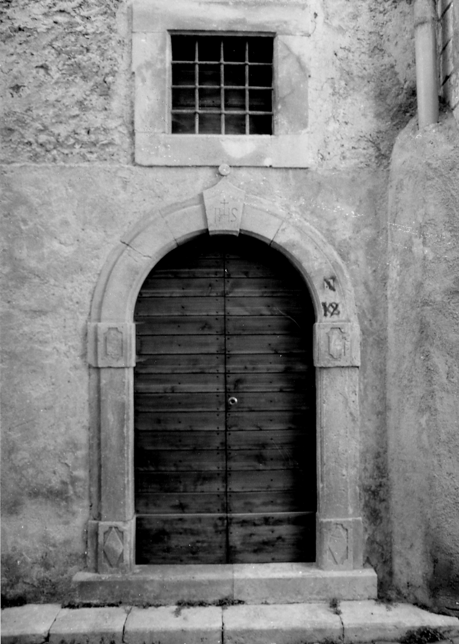 portale, opera isolata - bottega Italia centrale (fine sec. XVIII)