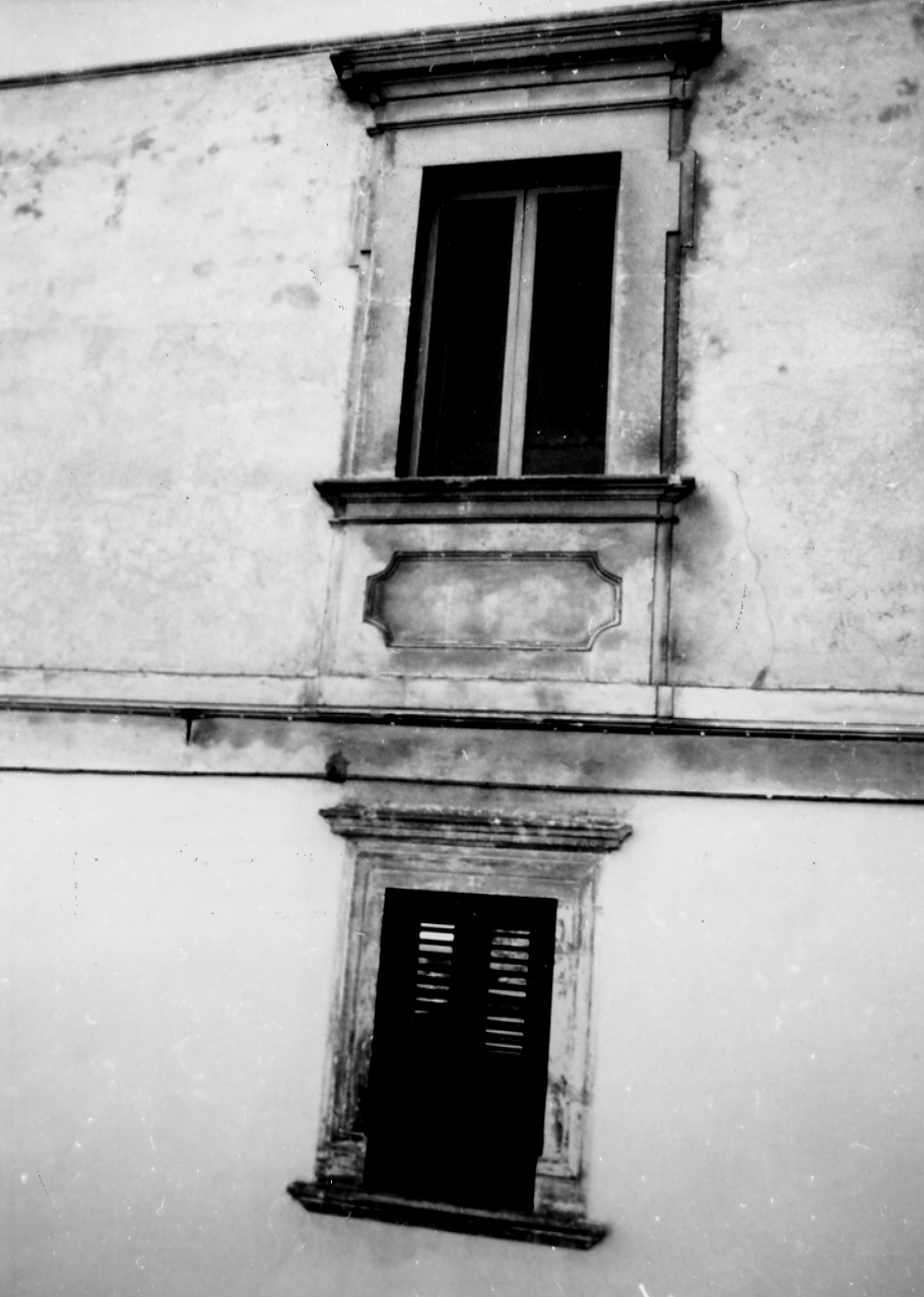 mostra di finestra, serie - bottega Italia centrale (fine sec. XV)