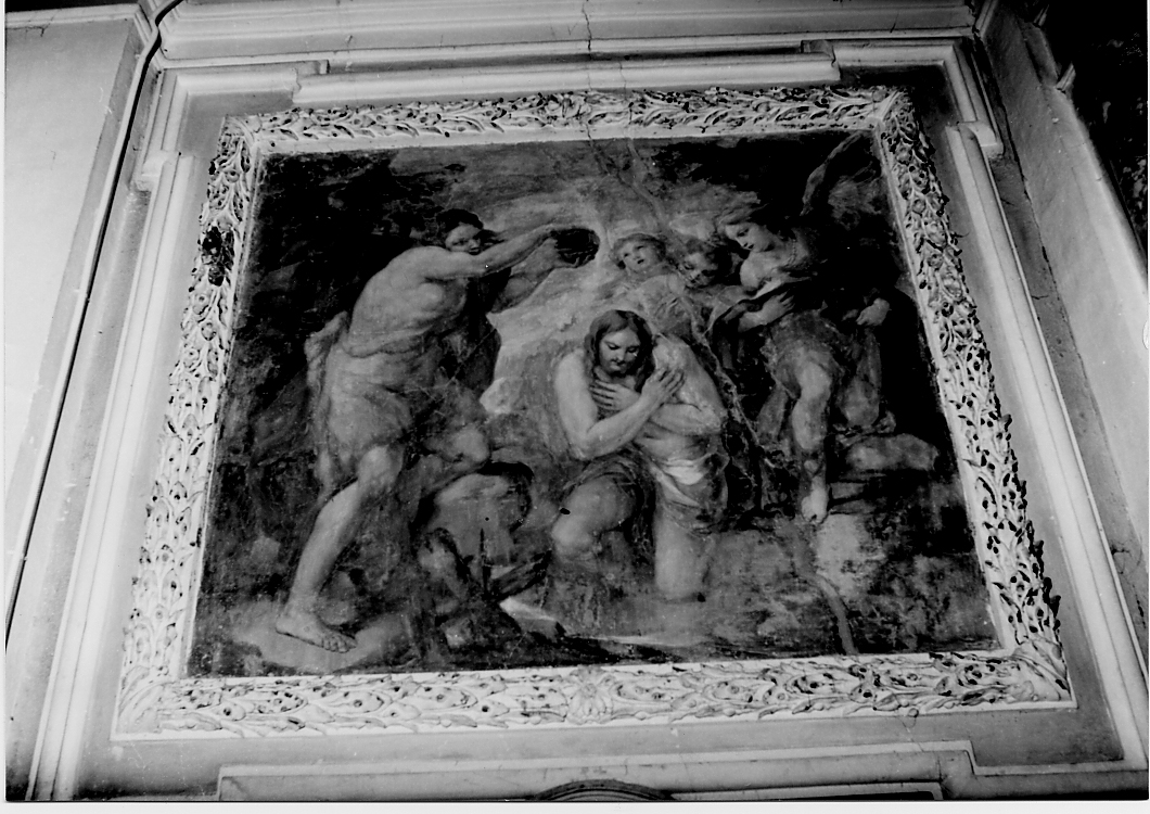 battesimo di Cristo (dipinto) di Farelli Giacomo (sec. XVII)