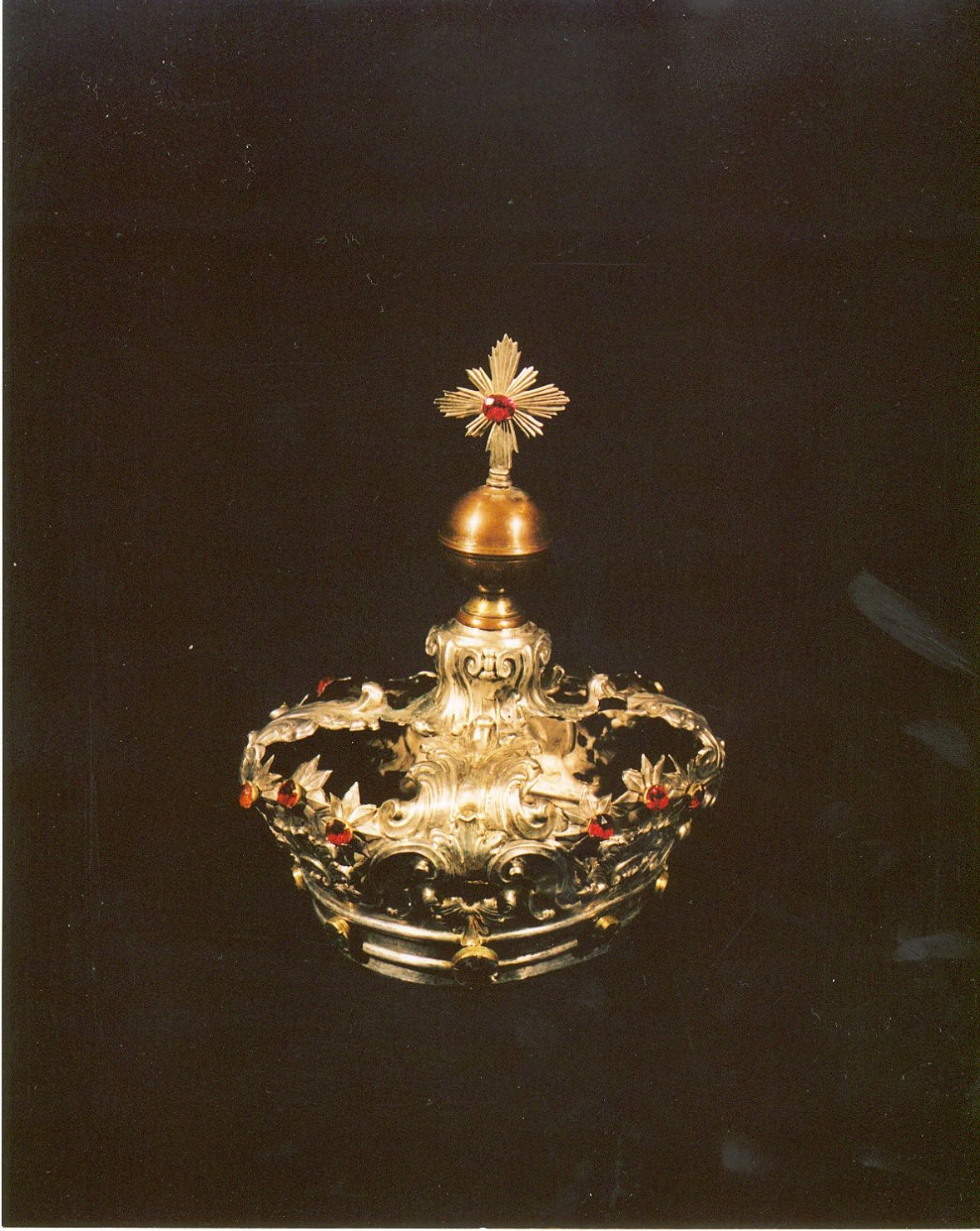 corona da statua, opera isolata - manifattura napoletana (sec. XIX)