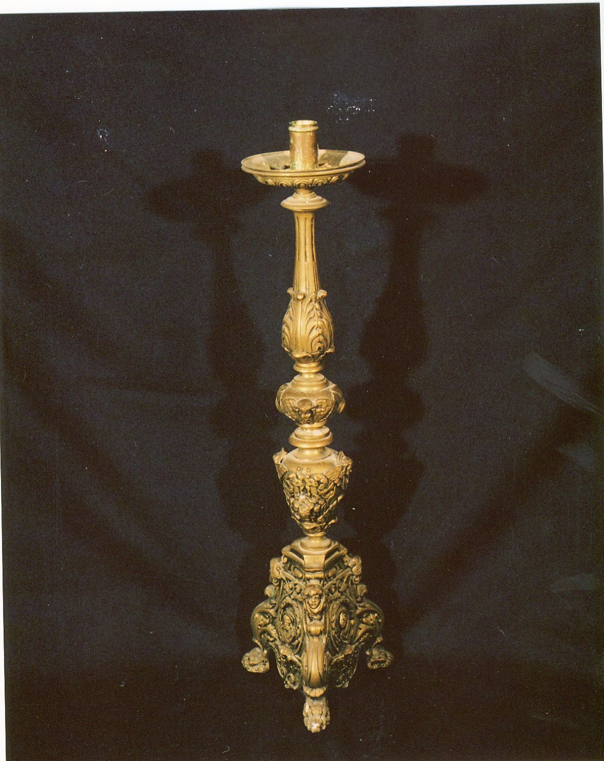 candelabro, serie - manifattura Italia centro-meridionale (seconda metà sec. XIX)