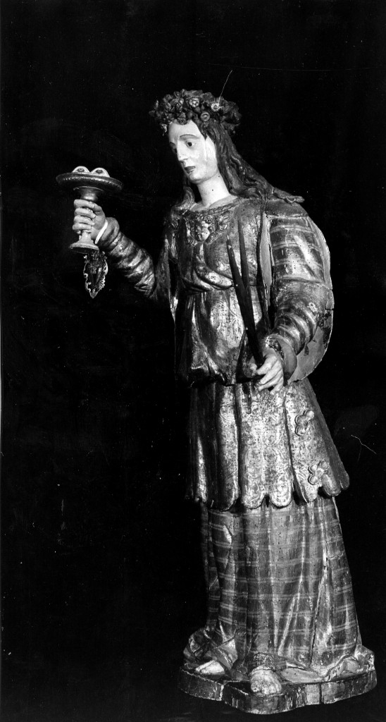 S. LUCIA (statua) - ambito abruzzese (sec. XVII)