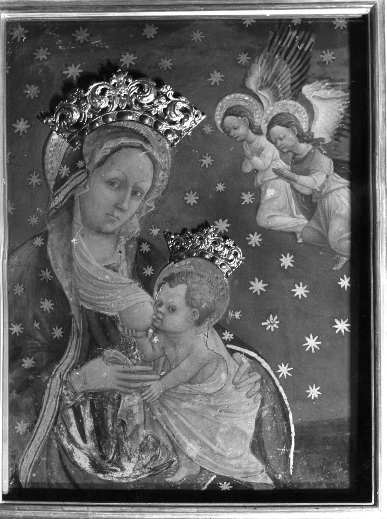 MADONNA DEL LATTE (dipinto) - ambito abruzzese (sec. XV)