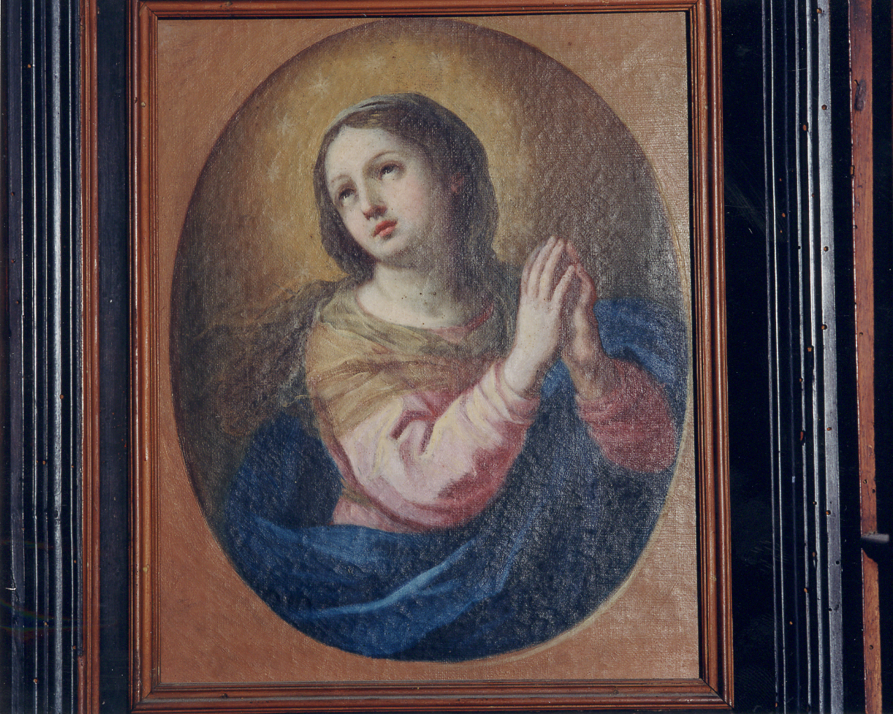 MADONNA ORANTE (dipinto, opera isolata) - ambito abruzzese (sec. XVIII)