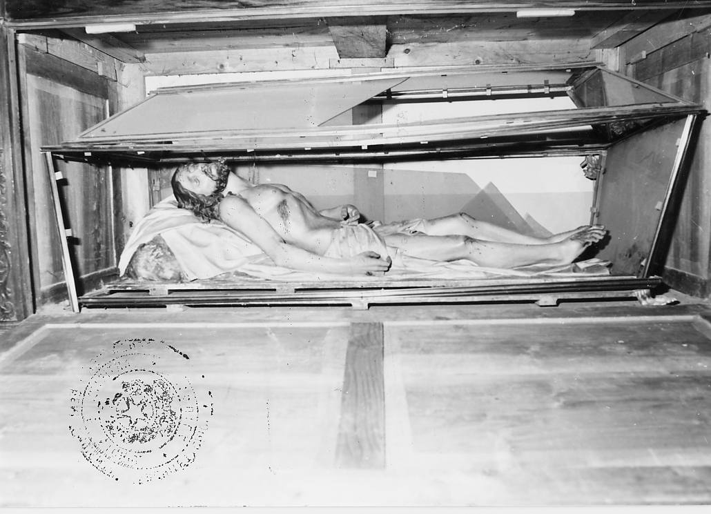 Cristo morto (statua) - ambito Italia centrale (sec. XX)