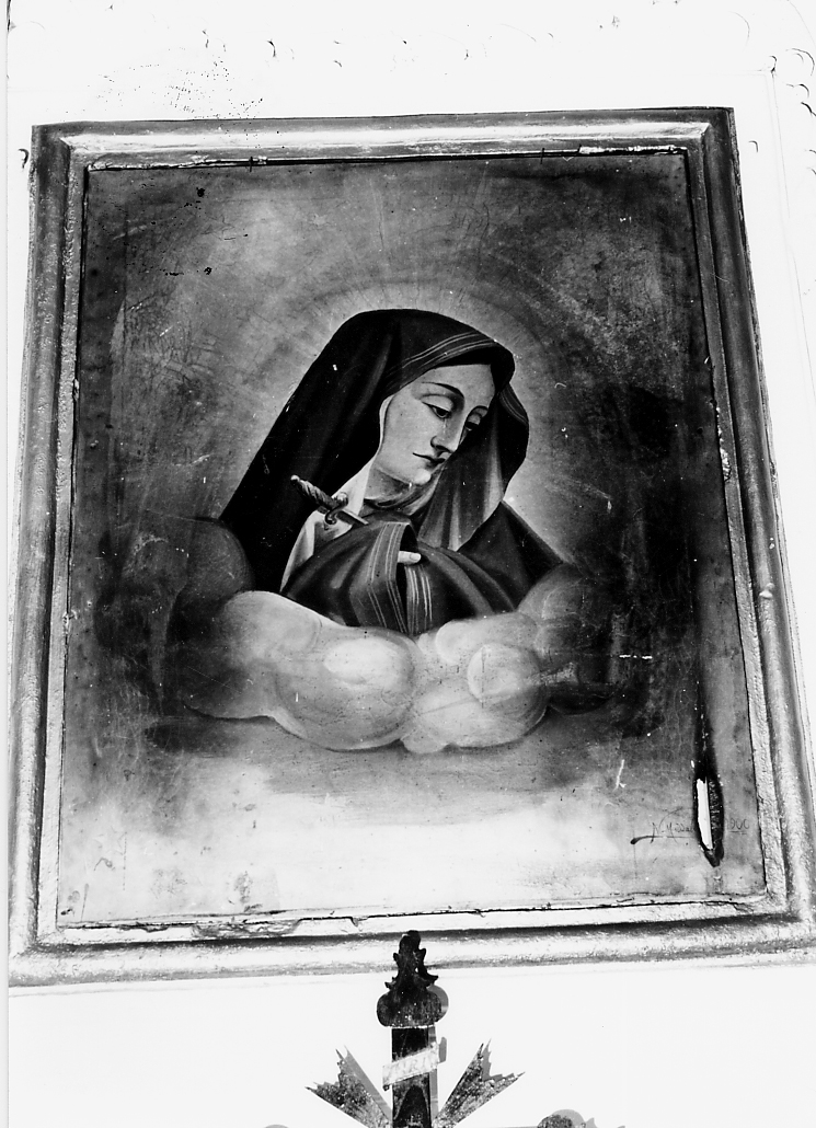Madonna Addolorata (dipinto) - ambito Italia centrale (sec. XIX)