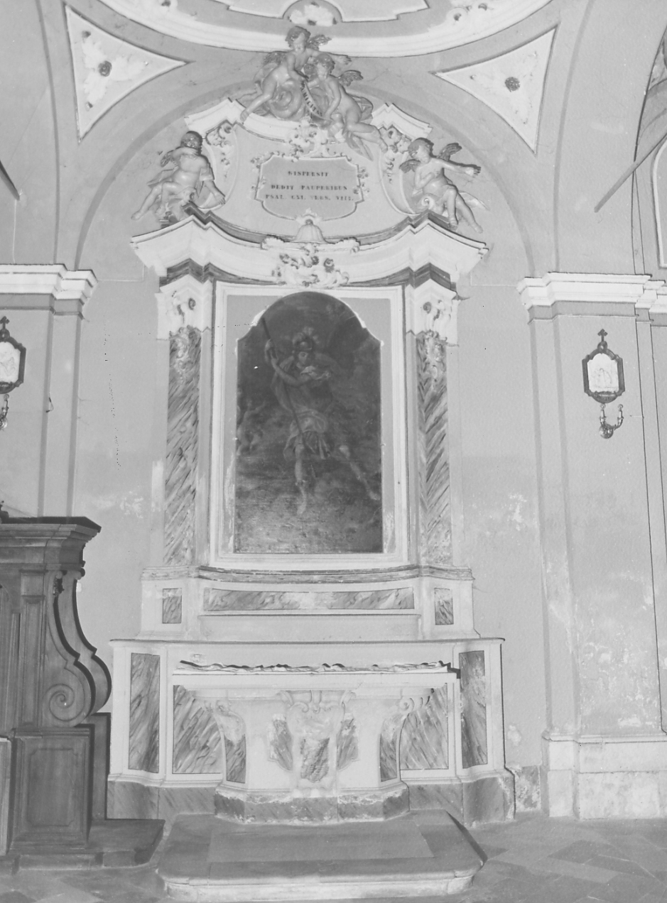 altare - ambito abruzzese (sec. XVIII)