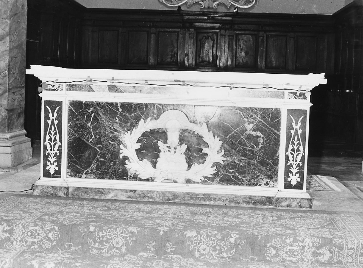 altare maggiore - ambito abruzzese (sec. XVII, sec. XX)