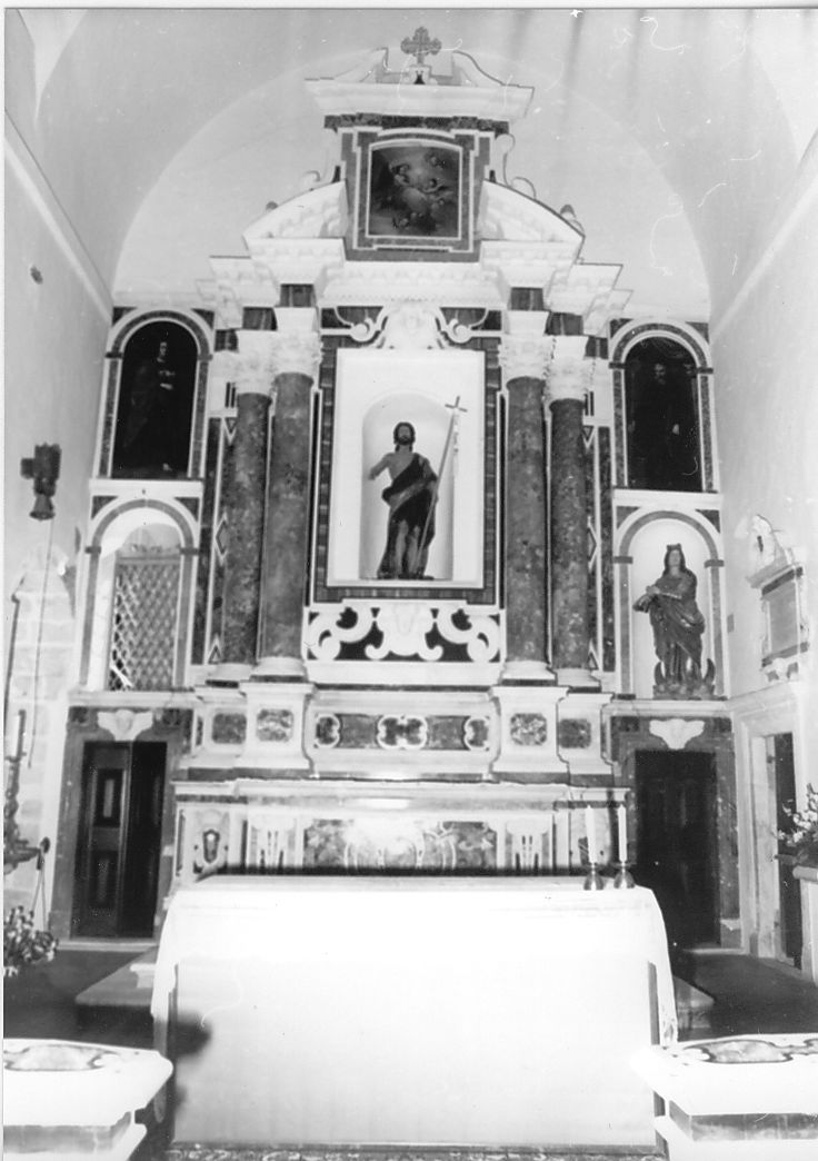 altare maggiore - ambito Italia centrale (fine sec. XVII)