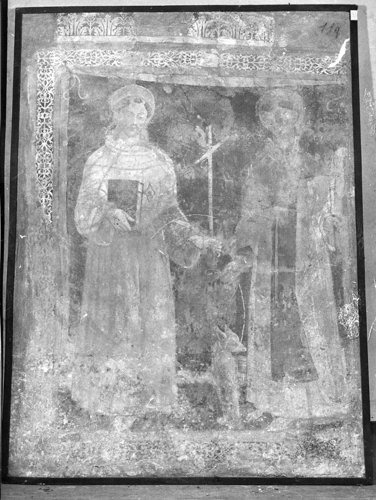 S. Francesco e S. Vito, Santi (dipinto) - ambito Italia centrale (sec. XV)