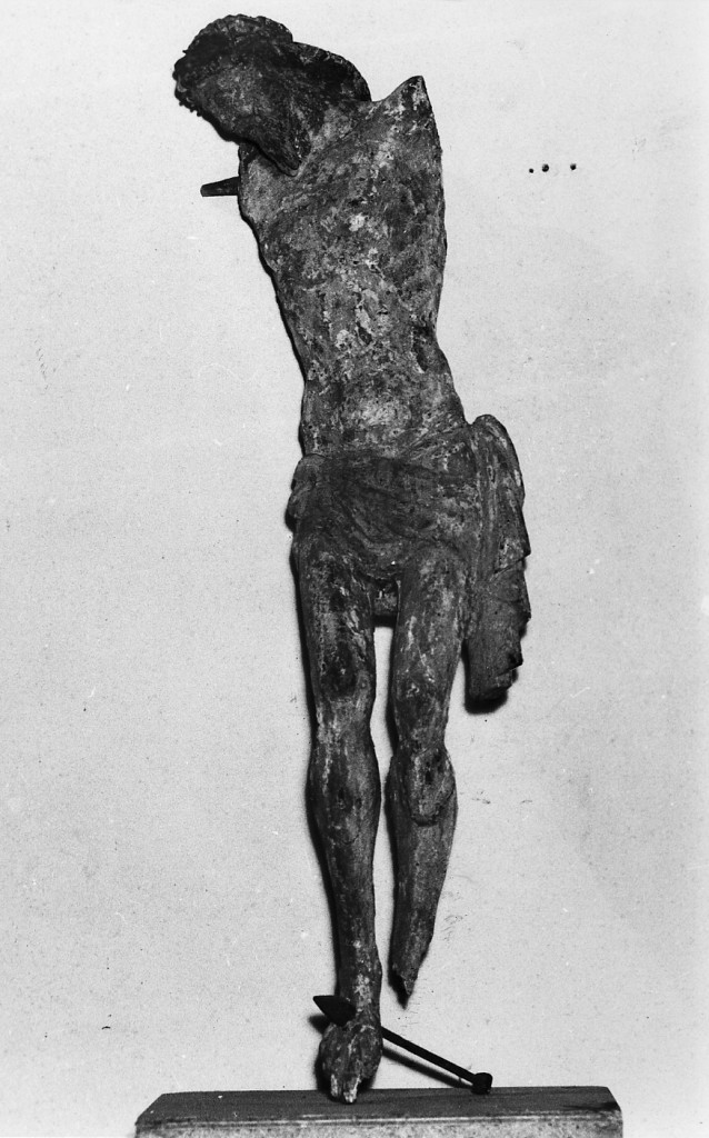 Cristo crocifisso (scultura) - ambito Italia centrale (sec. XV)