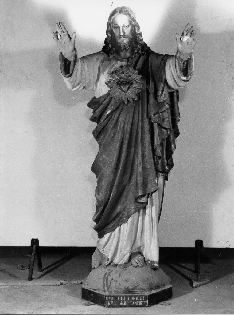 Sacro Cuore di Gesù (statua) - ambito Italia centrale (sec. XX)