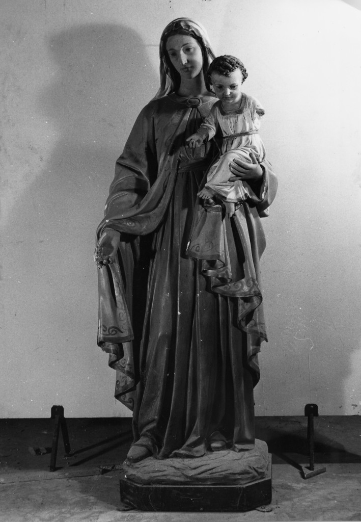 Madonna con Bambino (statua) - ambito Italia centrale (sec. XX)