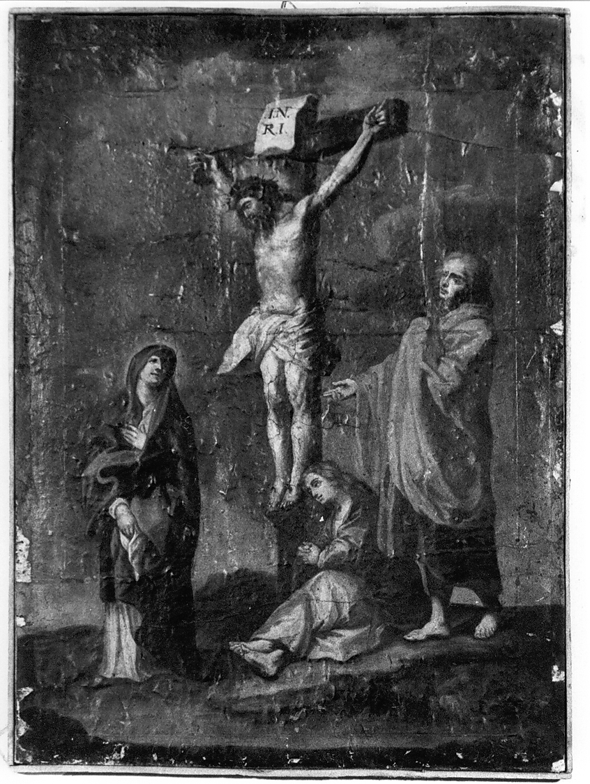 crocifissione (dipinto) - ambito Italia centrale (sec. XVII)