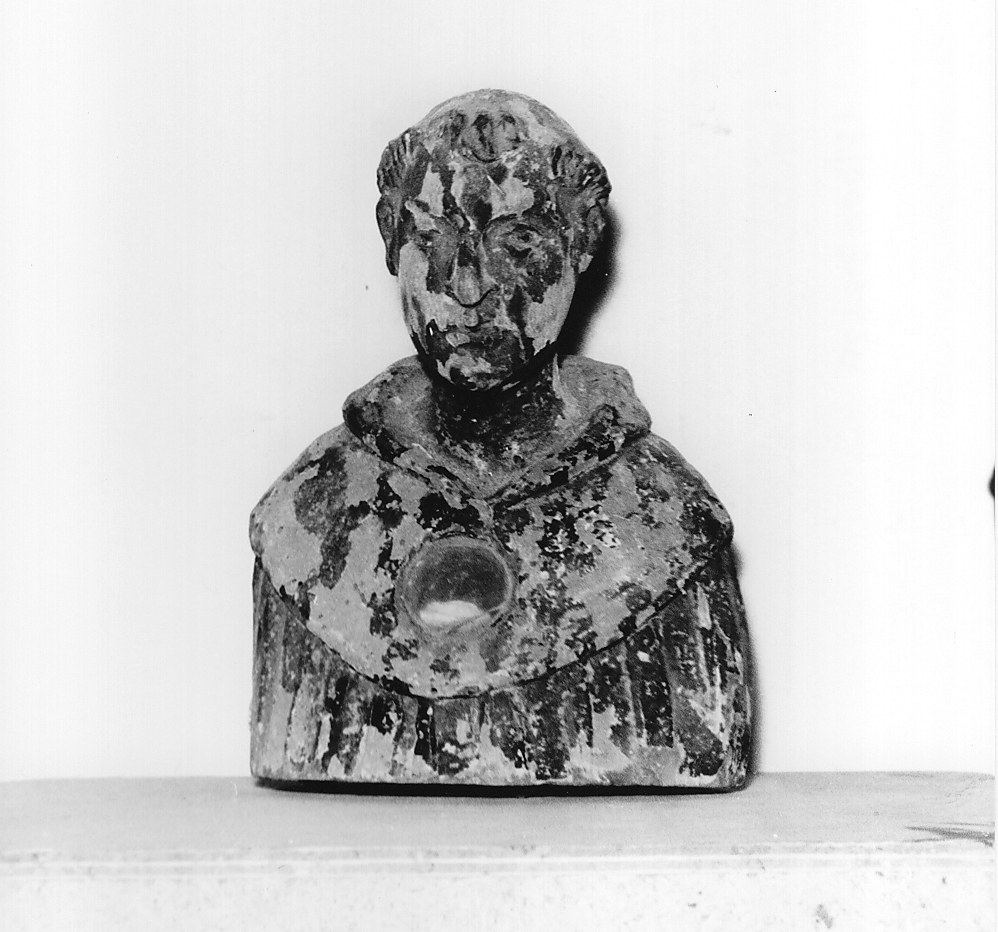 reliquiario - a busto - ambito Italia centrale (sec. XVII)