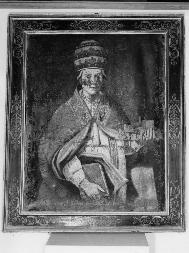 San Pietro Celestino, Santo papa (dipinto) - ambito Italia centrale (sec. XVII)