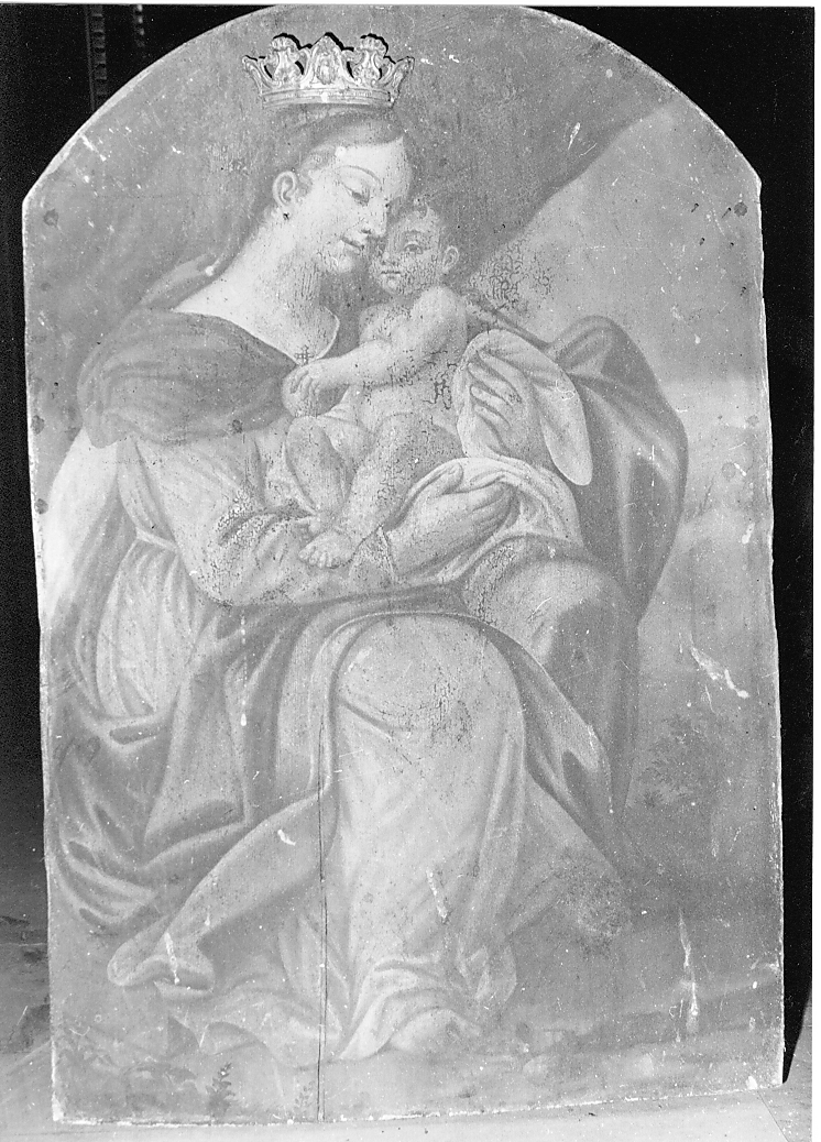Madonna con Bambino (dipinto) - ambito Italia centrale (sec. XVIII)