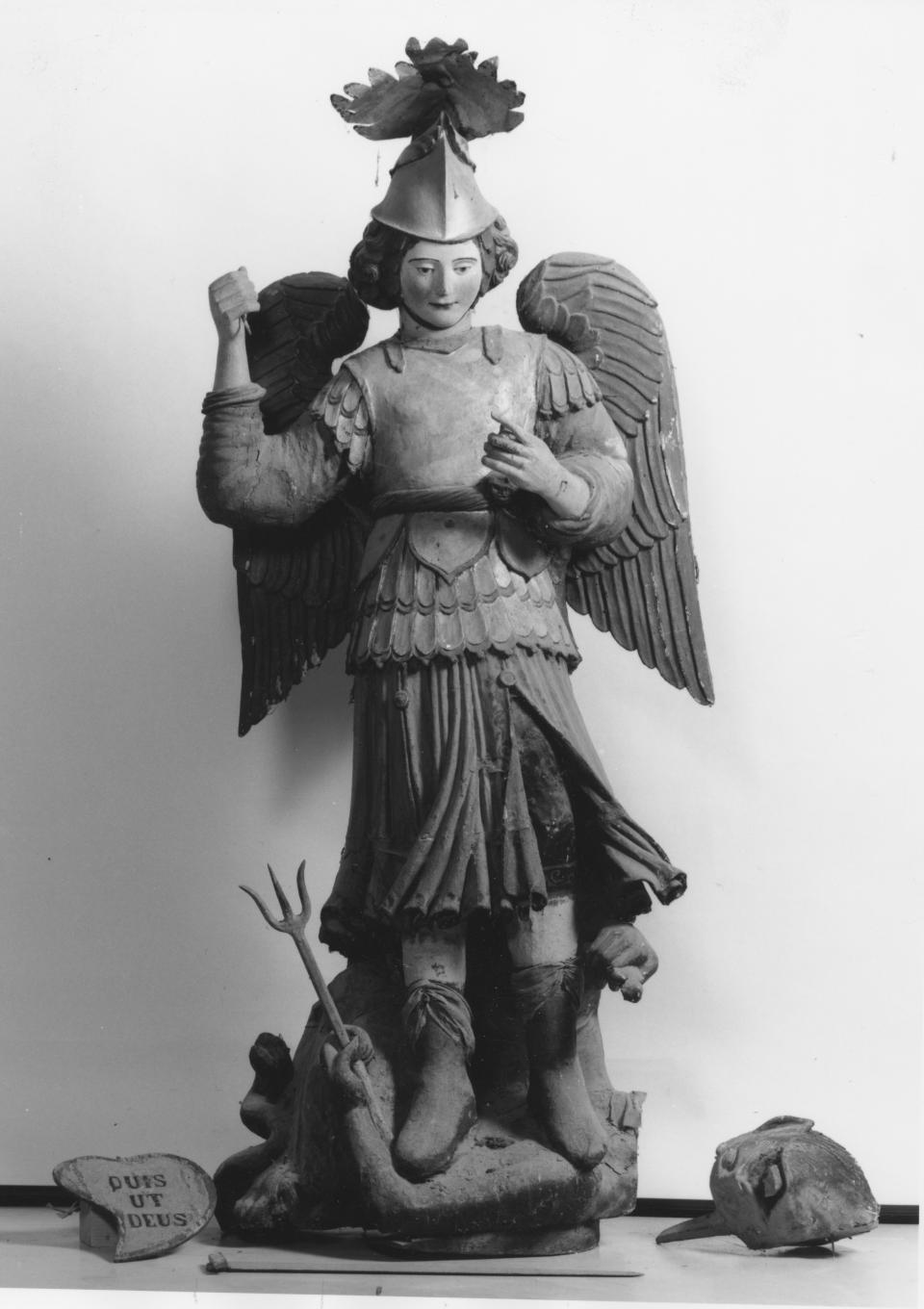 San Michele (statua) - bottega Italia meridionale (sec. XVI)