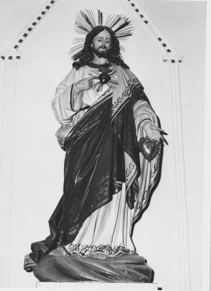 Sacro Cuore di Gesù (statua) - bottega Italia meridionale (primo quarto sec. XX)