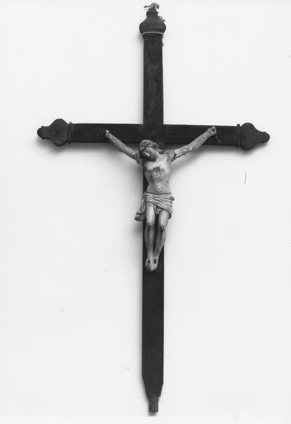 croce processionale - bottega lucana (prima metà sec. XIX)