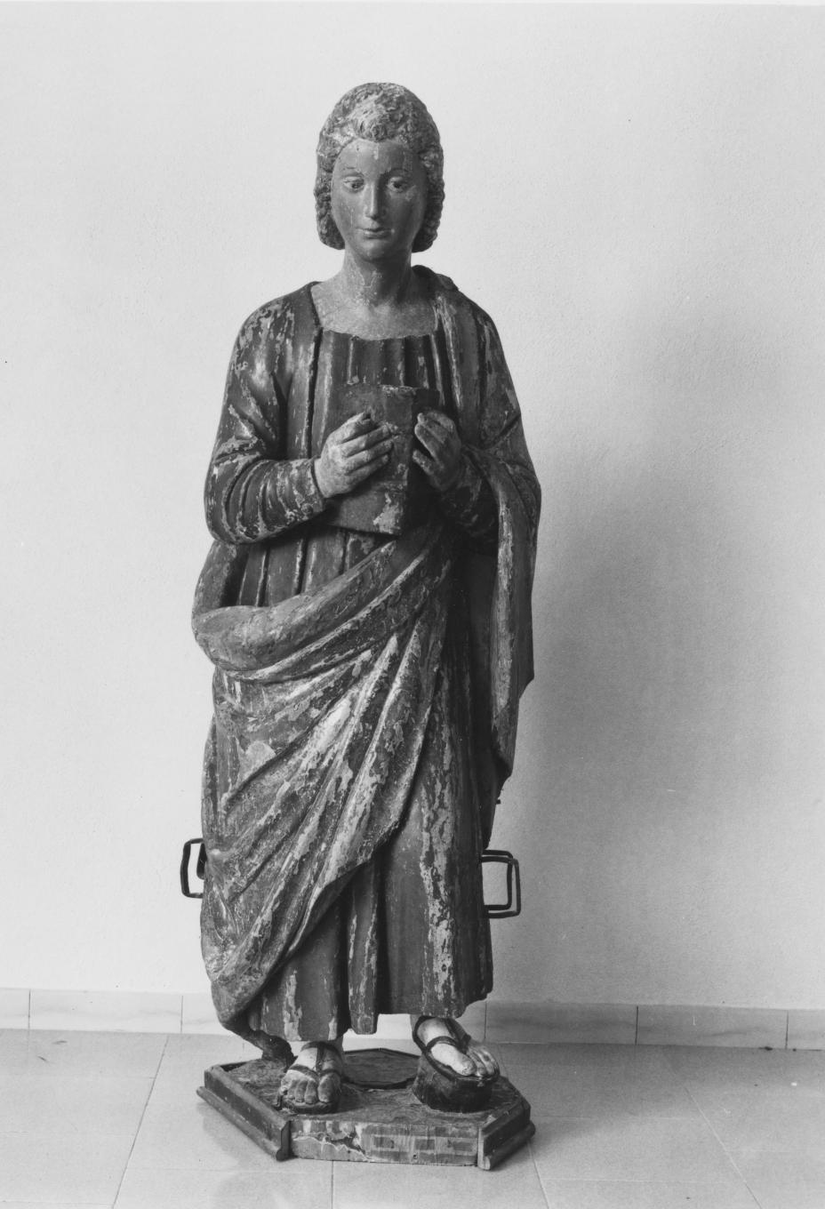 San Giovanni Evangelista (statua) - bottega napoletana (sec. XVI)