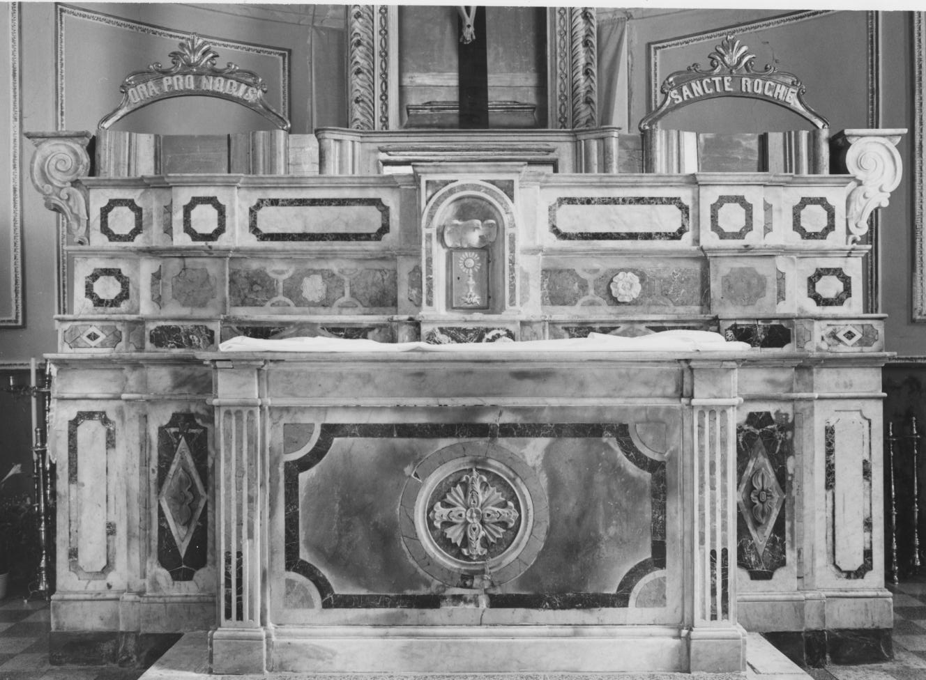 altare maggiore - bottega lucana (sec. XIX)