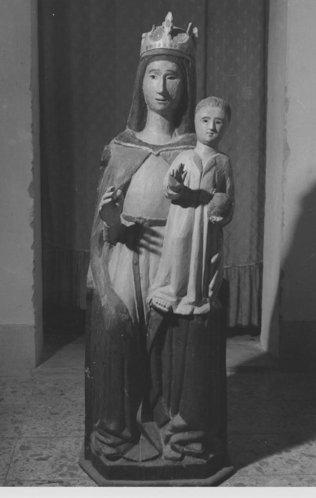 Madonna dell'Acqua, Madonna con Bambino (statua) - bottega Italia meridionale (sec. XV)