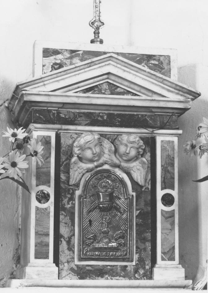 sportello di tabernacolo - bottega lucana (sec. XIX)