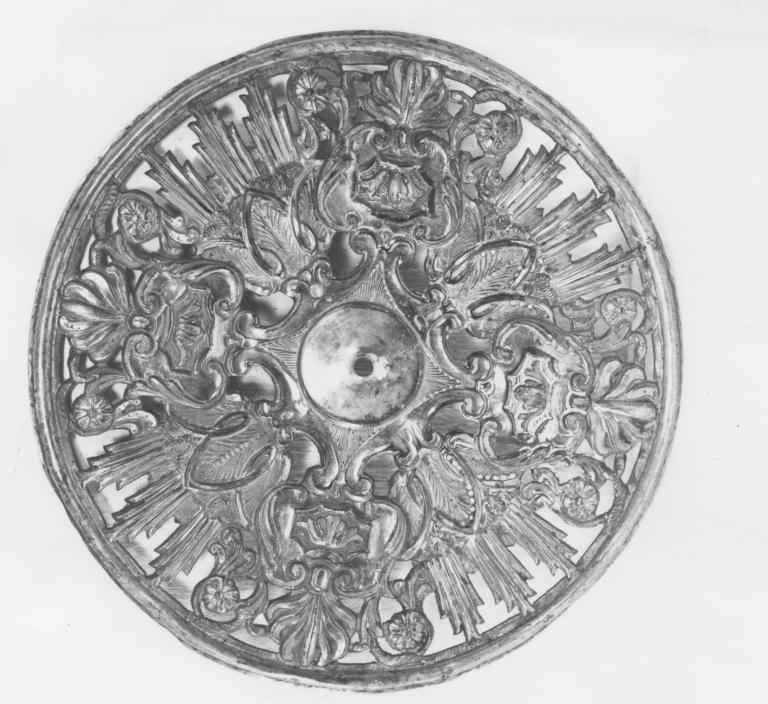 aureola di statua - bottega napoletana (sec. XIX)