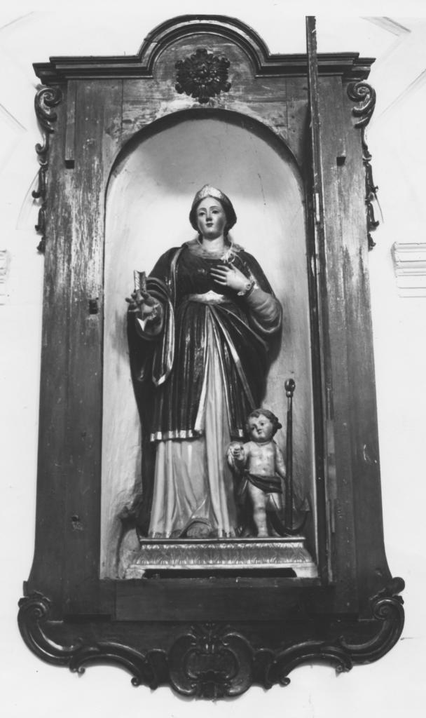 Santa Filomena e angelo (statua) - bottega Italia meridionale (sec. XIX)