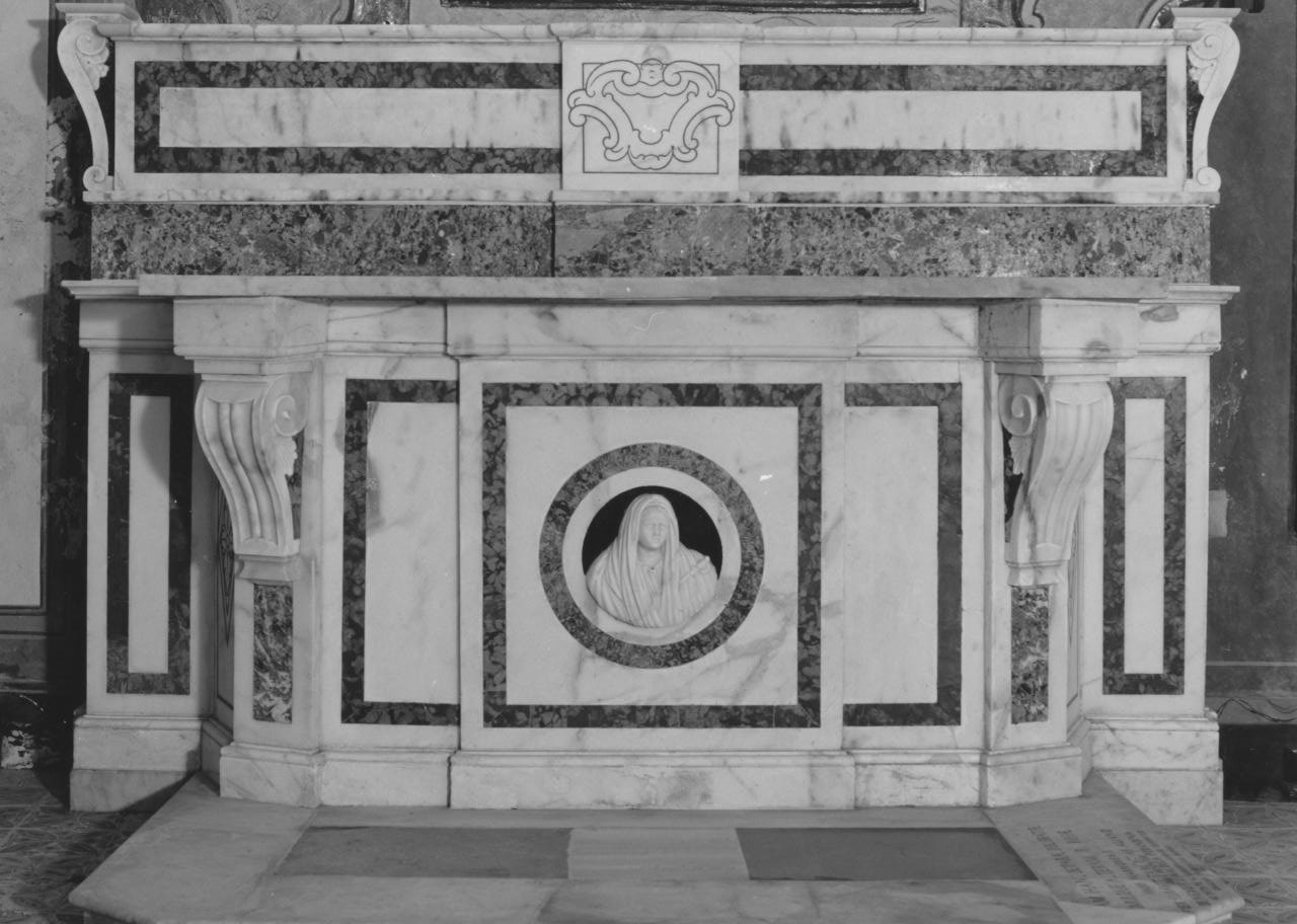 altare - a mensa - bottega napoletana (sec. XIX)