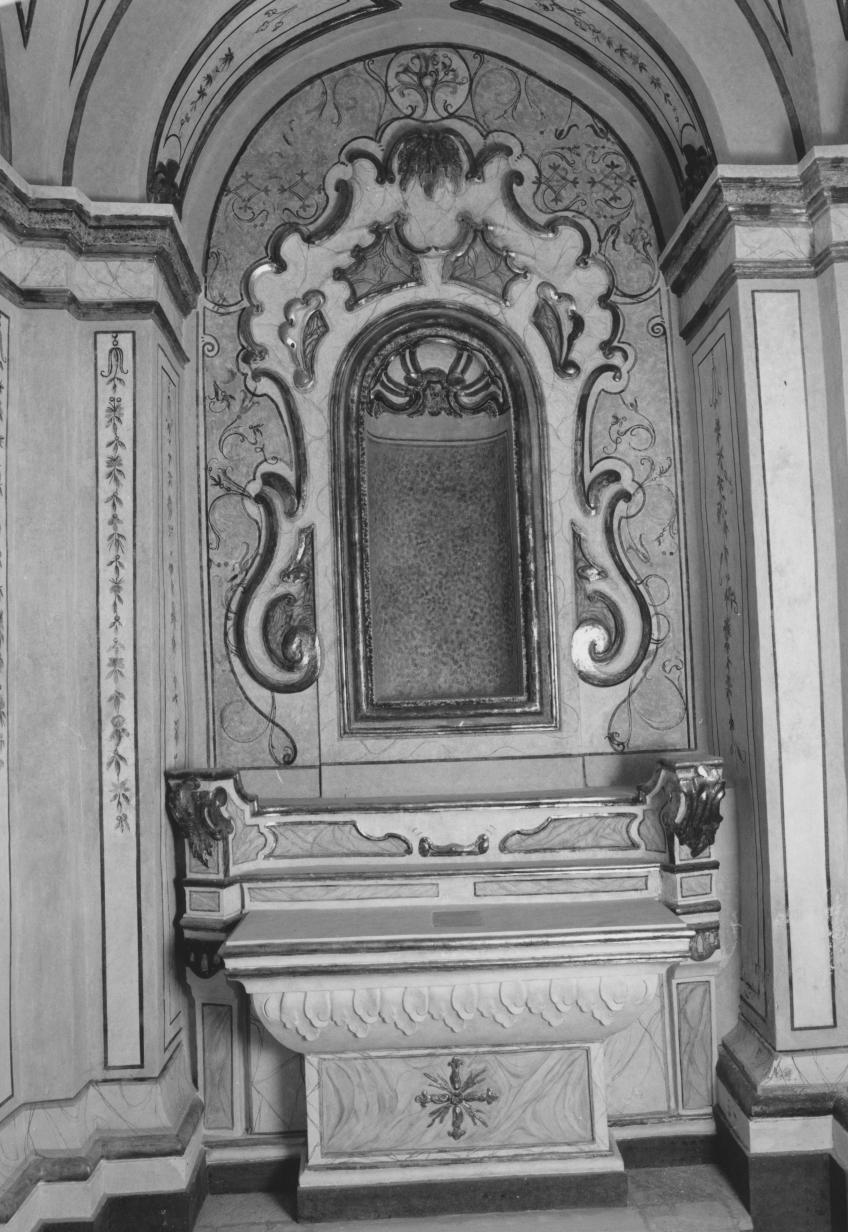 altare - a mensa - bottega napoletana (metà sec. XVIII)