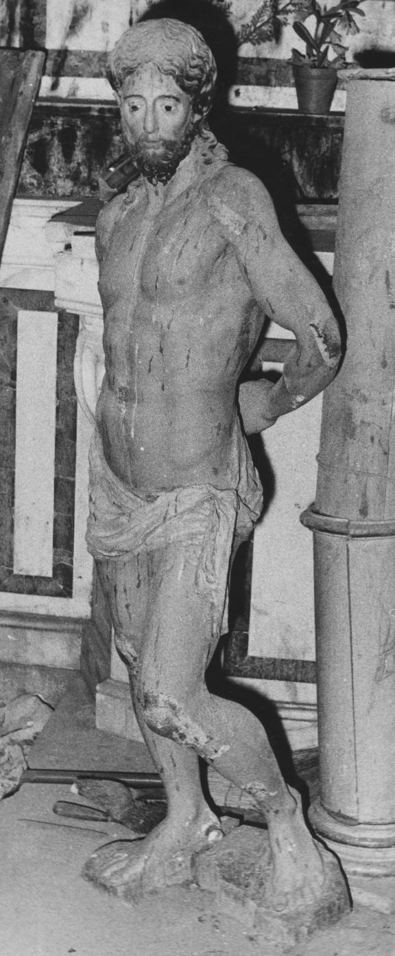 Cristo alla colonna (statua) - bottega Italia meridionale (metà sec. XVIII)