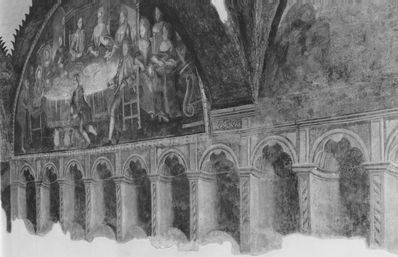 dipinto, complesso decorativo - ambito napoletano (seconda metà sec. XVI)