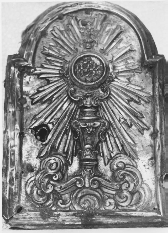sportello di tabernacolo - bottega napoletana (metà sec. XVIII)